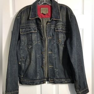 OTB Classic Mens Blue Denim Jacket XL